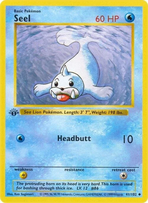 Seel — Base Set Shadowless