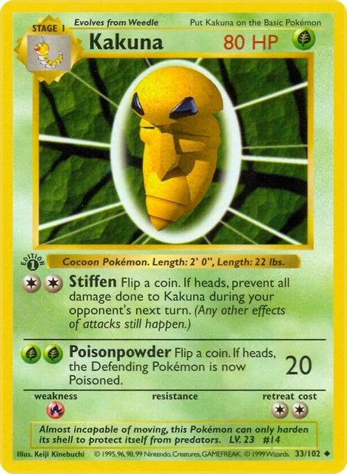 Kakuna — Base Set Shadowless