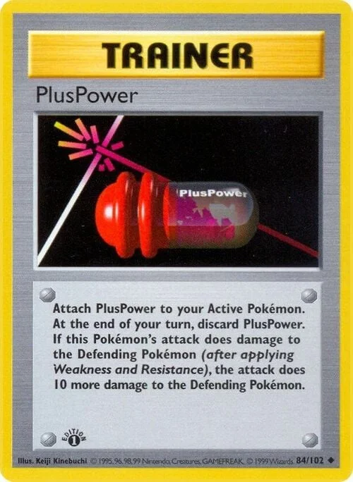 PlusPower — Base Set Shadowless