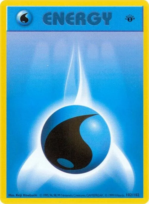 Water Energy — Base Set Shadowless