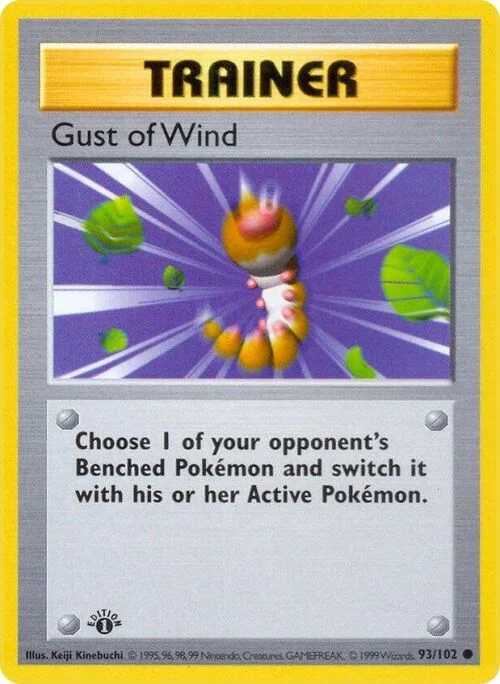 Gust of Wind — Base Set Shadowless