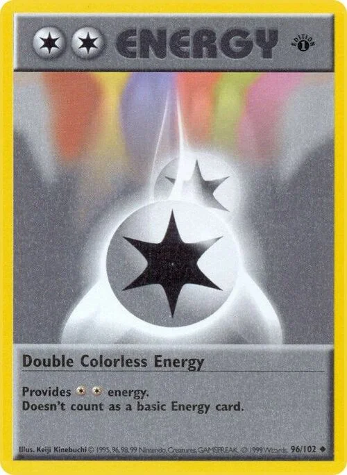 Double Colorless Energy — Base Set Shadowless