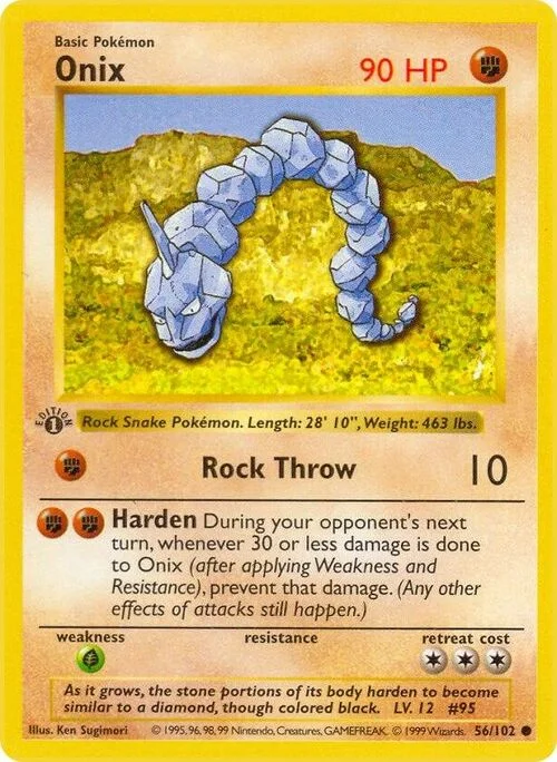 Onix — Base Set Shadowless