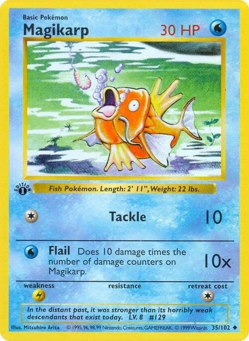 Magikarp — Base Set Shadowless