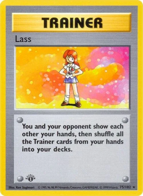 Lass — Base Set Shadowless