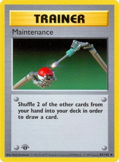 Maintenance — Base Set Shadowless