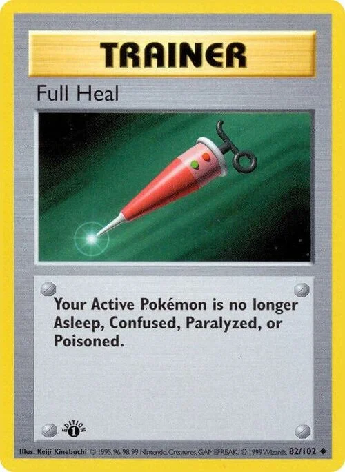 Full Heal — Base Set Shadowless