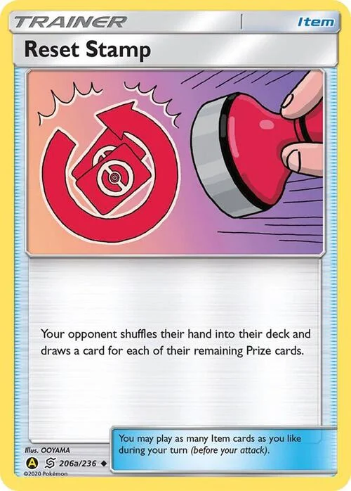 Reset Stamp — Theme Deck & Blisters Exclusives