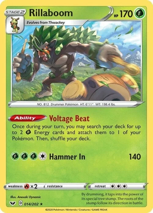 Rillaboom — Theme Deck & Blisters Exclusives