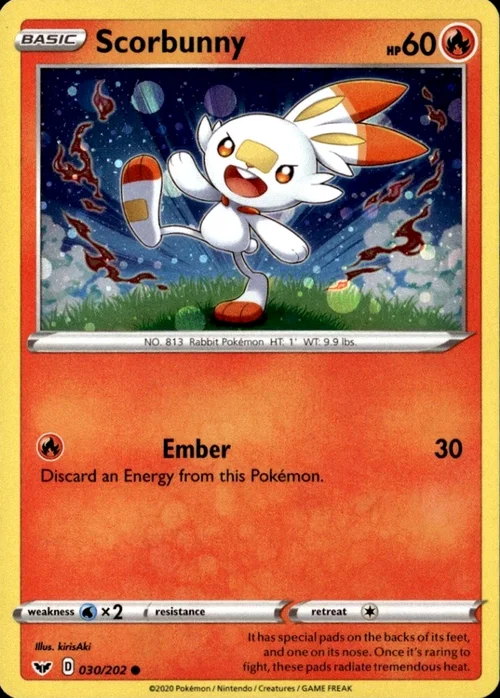 Scorbunny — Theme Deck & Blisters Exclusives
