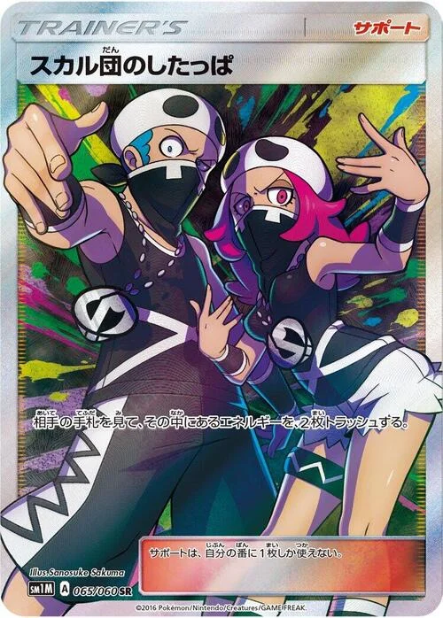 Team Skull Grunt — Collection Moon
