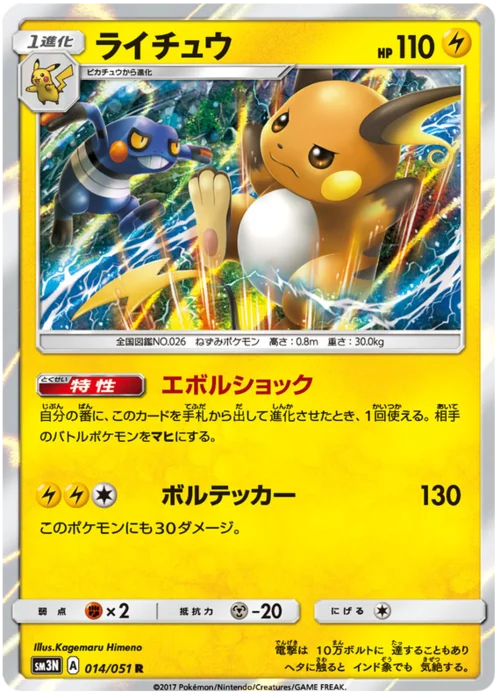 Raichu — Darkness that Consumes Light