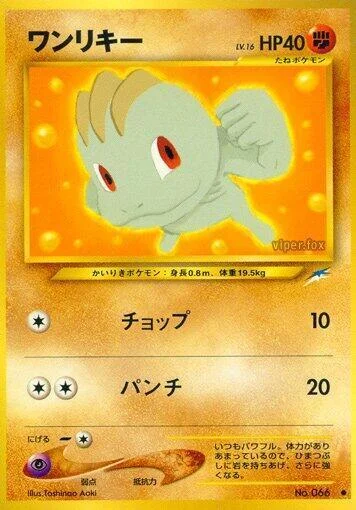 Machop Lv.16 — Darkness, and to Light...