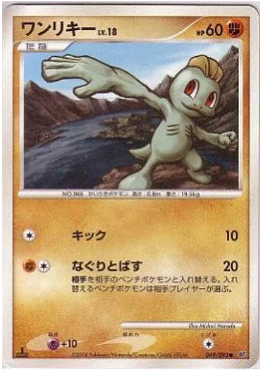 Machop Lv.18 — Intense Fight in the Destroyed Sky