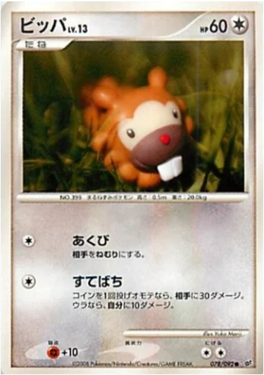 Bidoof Lv.13 — Intense Fight in the Destroyed Sky