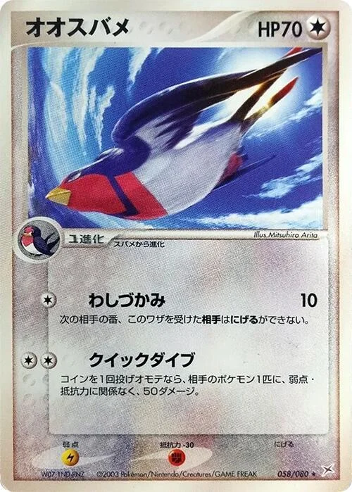 Swellow — Magma VS Aqua: Two Ambitions