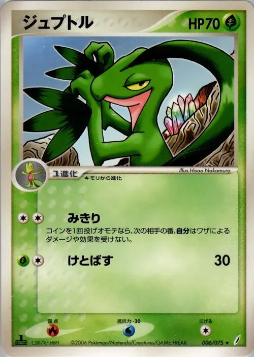 Grovyle — Miracle Crystal