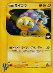 Rocket's Raikou — Pokémon VS