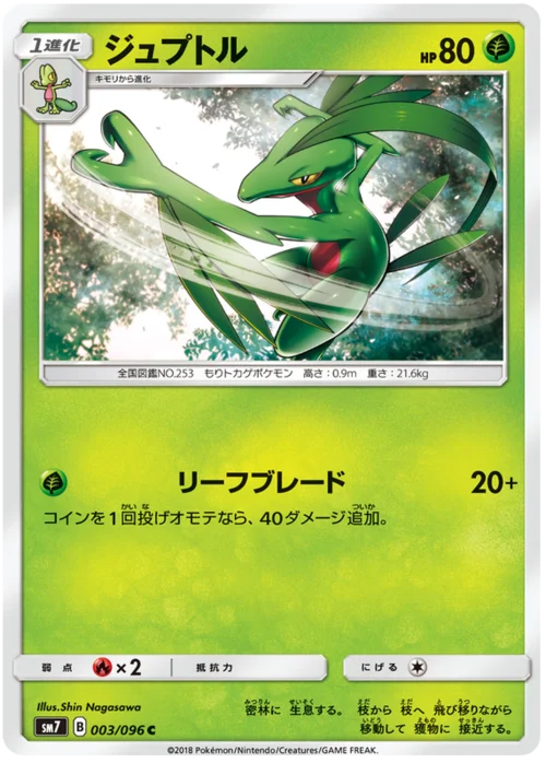 Grovyle — Sky-Splitting Charisma