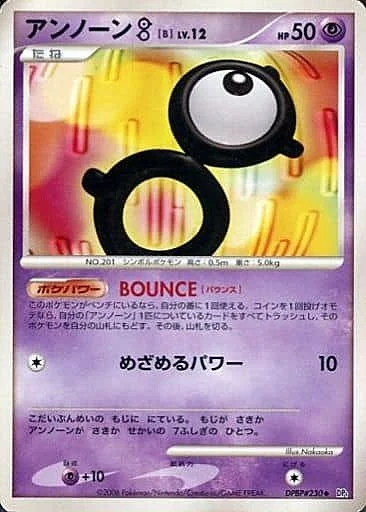 Unown [B] Lv.12 — Space-Time Creation