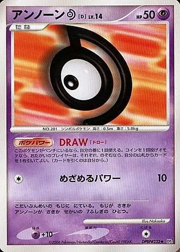 Unown [D] Lv.14 — Space-Time Creation