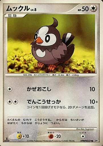 Starly Lv.8 — Space-Time Creation