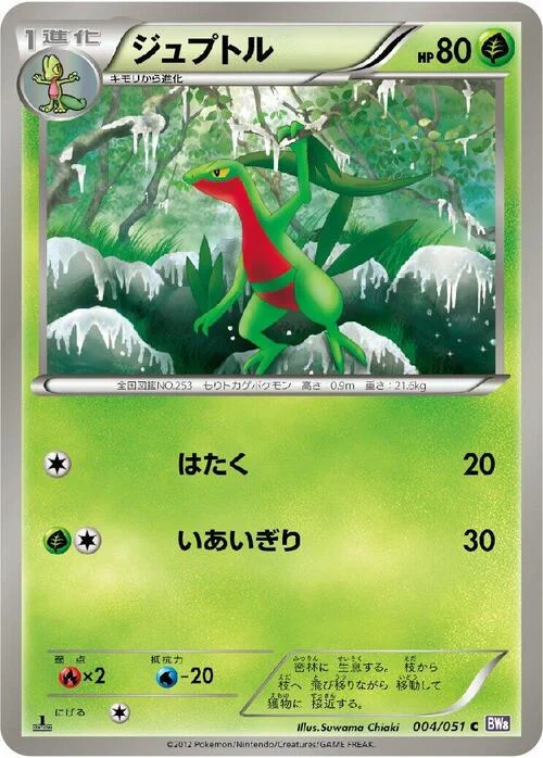 Grovyle — Spiral Force