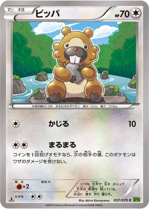 Bidoof — Tidal Storm