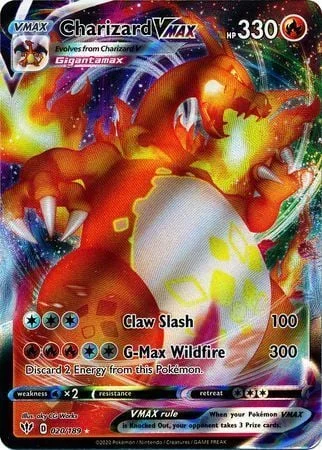 Charizard VMAX — Darkness Ablaze