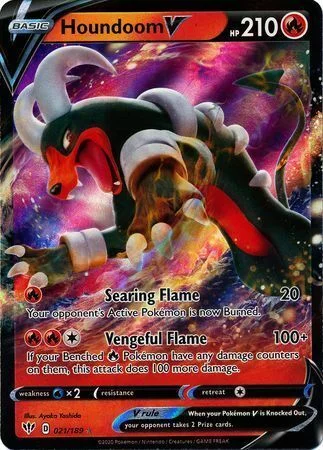 Houndoom V — Darkness Ablaze