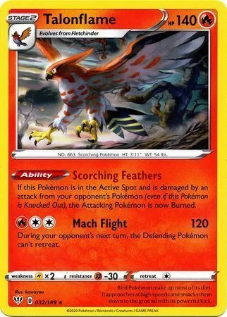 Talonflame — Darkness Ablaze