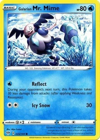 Galarian Mr. Mime — Darkness Ablaze