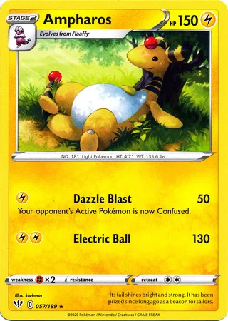 Ampharos — Darkness Ablaze