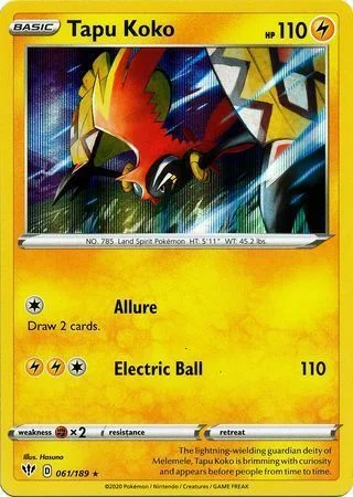 Tapu Koko — Darkness Ablaze