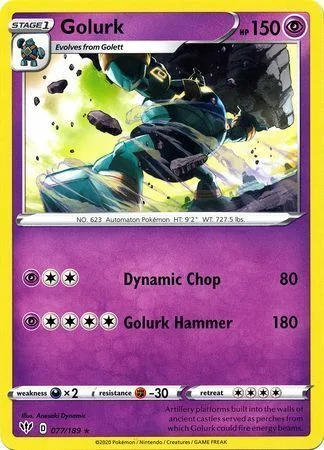 Golurk — Darkness Ablaze