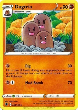 Dugtrio — Darkness Ablaze