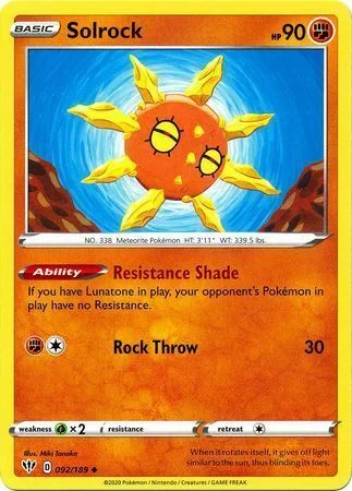 Solrock — Darkness Ablaze