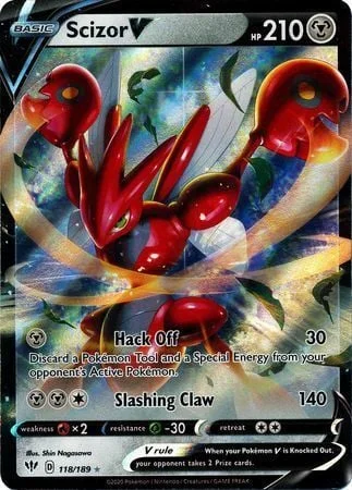 Scizor V — Darkness Ablaze