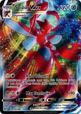 Scizor VMAX — Darkness Ablaze