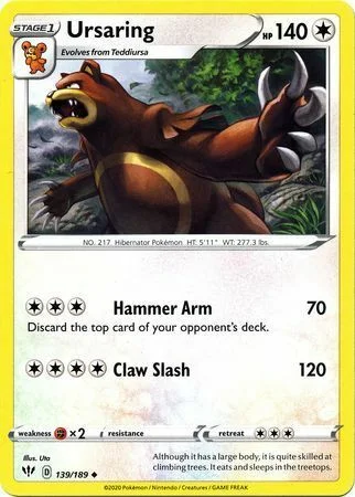 Ursaring — Darkness Ablaze