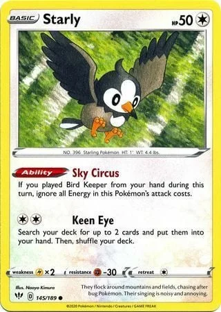 Starly — Darkness Ablaze
