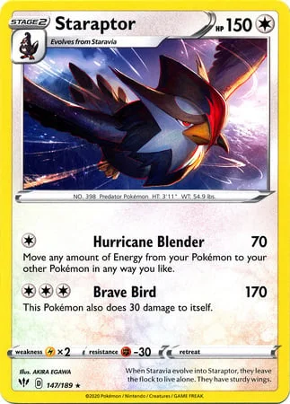 Staraptor — Darkness Ablaze