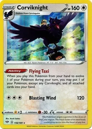 Corviknight — Darkness Ablaze
