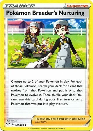 Pokemon Breeder's Nurturing — Darkness Ablaze
