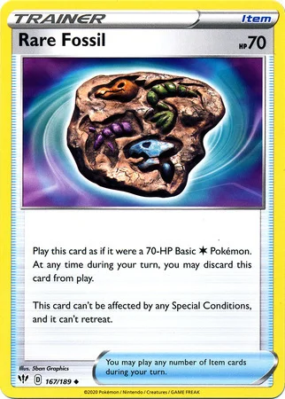 Rare Fossil — Darkness Ablaze