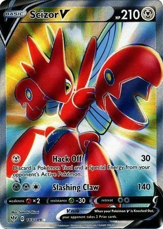 Scizor V — Darkness Ablaze