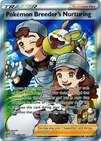Pokemon Breeder's Nurturing — Darkness Ablaze