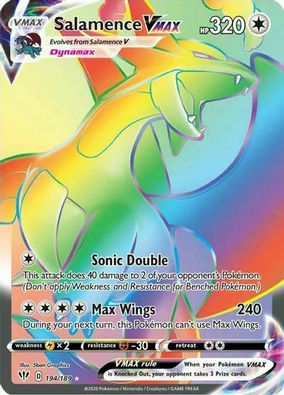 Salamence VMAX — Darkness Ablaze
