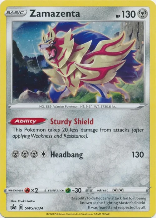 Zamazenta — SWSH Black Star Promos