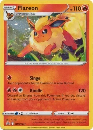 Flareon — SWSH Black Star Promos